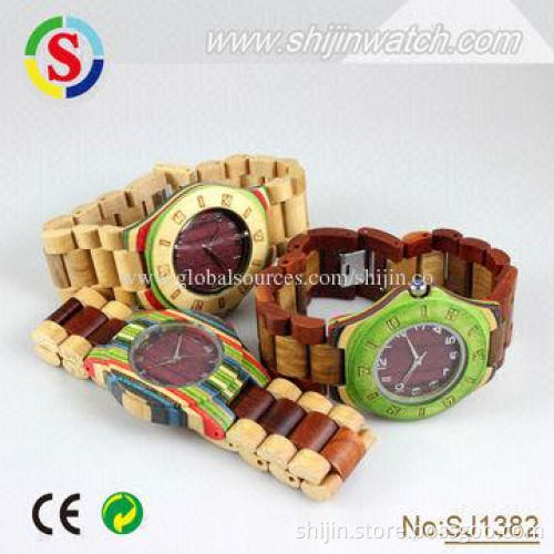 2013 wooden watch, customized brands are accepted